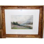 WILLIAM MILLER Colintraive, Kyle of Bute, signed, watercolour, dated, 1937, 25 x 38cm Condition