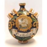 Late 19th early 20th Century faience drug jar Condition Report: nice condition.