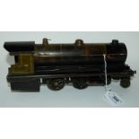 A Bowman Models spirit fired steam locomotive, finished in green, and a L.N.E.R 4472 tender in