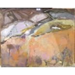 SHEILA MACNAB MACMILLAN MA PAI Landscape, signed, oil on canvas, 61 x 76cm Condition Report: