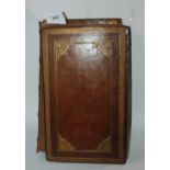 A large family bible, covers detached Condition Report: Available upon request
