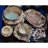Assorted chintz including Royal Winton, Shelley, Royal Tudor Ware and others including plates,