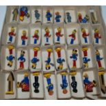 An ethnic ceramic chess set with ceramic board Condition Report: Available upon request