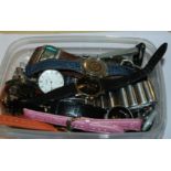 A collection of fashion watches Condition Report: Available upon request