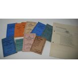 A collection of West of Scotland Amateur Football League booklets, 1930's and later other