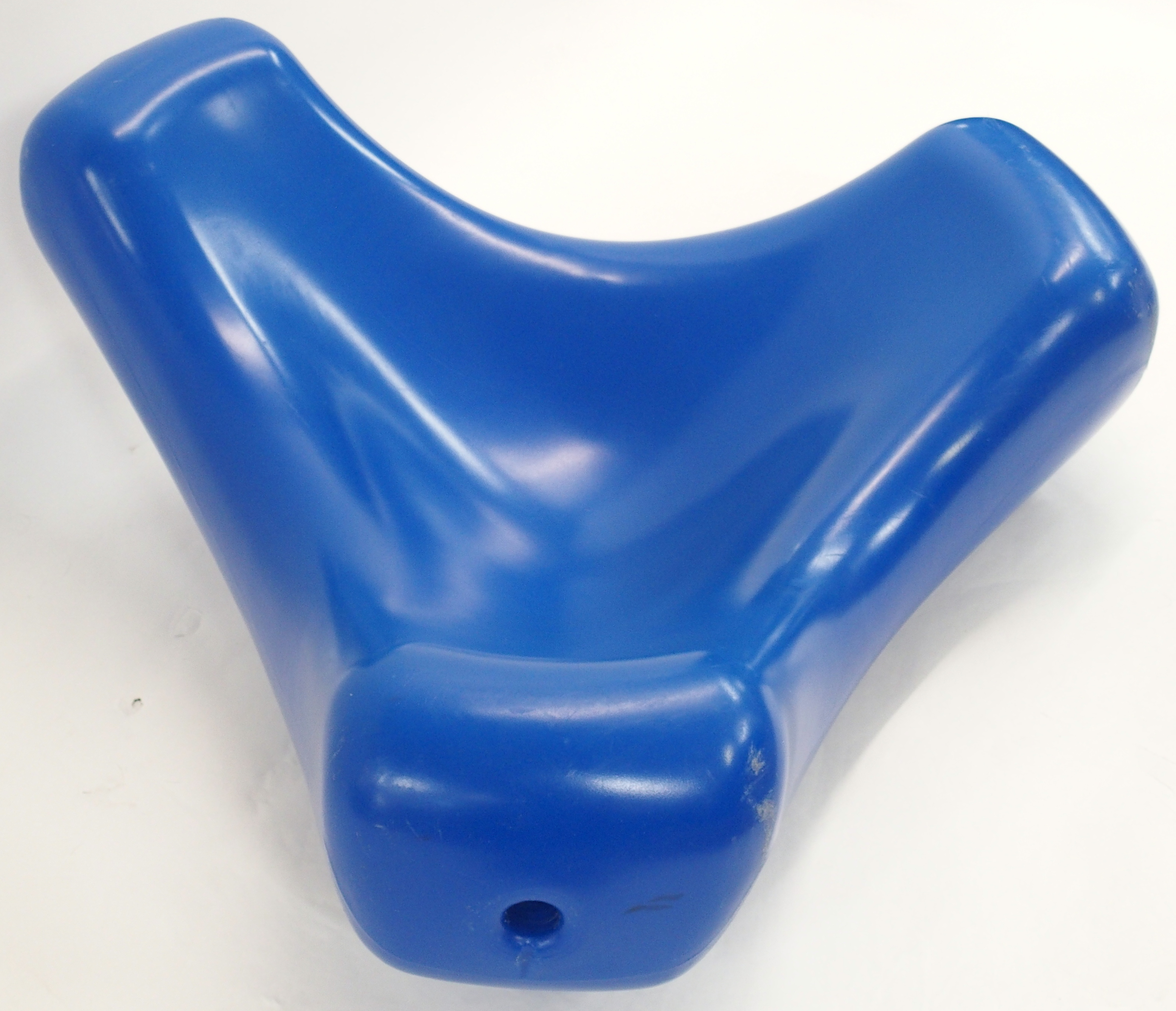 A MARC NESON BLUE "BUCKY" CHAIR II EDITION 97cm wide, the moulded plastic chair was designed for the - Image 3 of 10