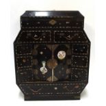 A Japanese lacquered jewellery cabinet Condition Report: Available upon request