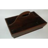 A stained oak cutlery tray, Mauchline box and other boxes Condition Report: Available upon request