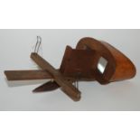 A stereoscope viewer and a collection of Excelsior Stereoscopic cards Condition Report: Available