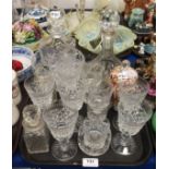 Edinburgh crystal drinking glasses including decanters etc Condition Report: Available upon request