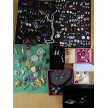 A collection of vintage costume jewellery to include items by Buckingham, Elements etc Condition