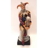 A Royal Doulton figure The Jester Condition Report: Nice condition.