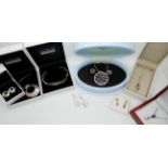 A collection of silver jewellery to include items by Tiangus Jackson, Kit Heath, Carrick and Hot