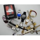 A collection of fashion watches to include Firetrap, Sekonda and a Talking Watch Condition Report: