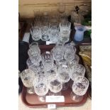 Assorted glassware including tumblers Condition Report: Available upon request