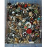 A collection of costume jewellery Condition Report: Available upon request