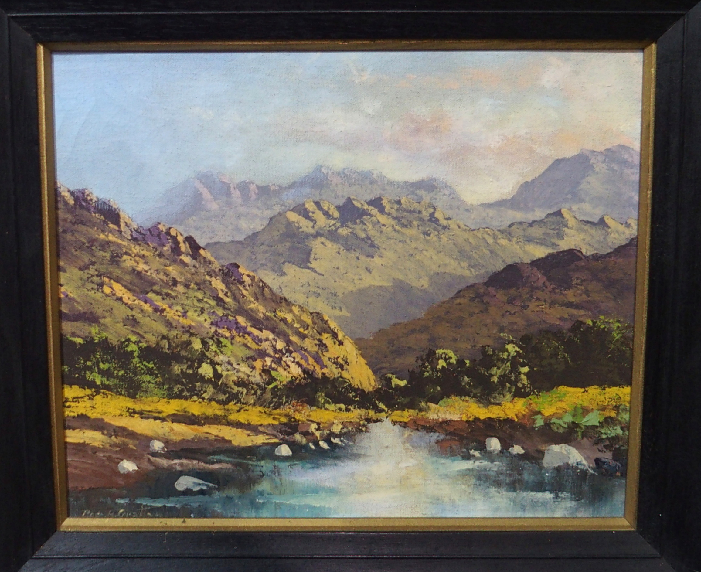 P R GRATTAN Cape Province, Sandyhills, South Africa, signed, oil on canvas, 26 x 31cm Condition