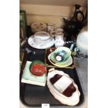 Assorted Carlton Ware items and a French porcelain tea service Condition Report: Available upon