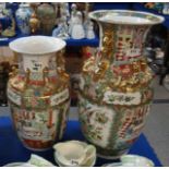 Two Chinese vases and a Tang style horse Condition Report: Available upon request