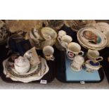 Assorted decorative ceramics, commemorative items etc Condition Report: Available upon request