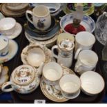 A Cauldon china tea for two, assorted bowls, commemorative items etc Condition Report: Available