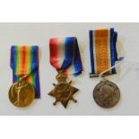 A WWI group of three to 70636 Spr. T.G. Davies R.E. Condition Report: Available upon request