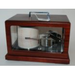 A modern barograph in case with cards and some spare parts Condition Report: Available upon request