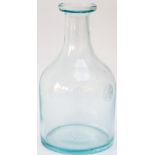 GWR glass Water Carafe, acid etched to the front with the GWR Roundel. Stands 17in tall and is in