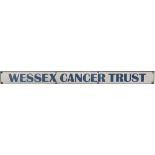 Nameplate WESSEX CANCER TRUST ex Class 442 EMU, unit number 442418. Built by BREL at Derby in 1988