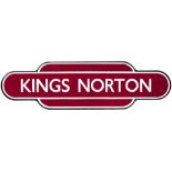 Totem BR(M) FF KINGS NORTON from the former Midland Railway station between Birmingham and