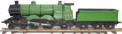 Live steam 3.5in gauge model of a Great Northern Railway Atlantic 4-4-2 No144. In good overall