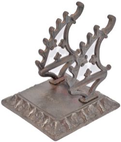 Midland Railway cast iron desk Pen Stand with MRCO clearly stamped in the top. In very good