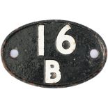 Shedplate 16B Kirkby In Ashfield 1955-1963 then Annesley 1963-1966 and lastly Colwick 1966-1970.