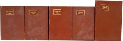 GWR original leather bound publicity books x5 which all came from the estate of Victor George