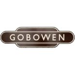 Totem BR(W) FF GOBOWEN from the former Great Western Railway station between Shrewsbury and