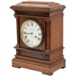 London and North Eastern Railway oak cased Bracket Clock. The original 5 inch dial is lettered