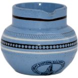 Great Eastern Railway small china CREAM POT marked to front THE GREAT EASTERN RAILWAY COMPANY within