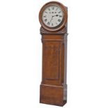 Great Western Railway 14 inch mahogany cased weight driven clock. The dial has been