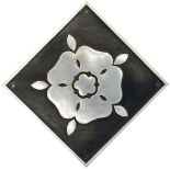 British Railways Depot Plaque for TINSLEY. Square cast aluminium measuring 17.75in x 17.75in and