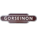Totem BR(W) FF GORSEINON from the former London & North Western Railway station between Llandilo and