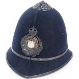 Southern Railway Police Helmet complete with Southern Railway helmet plate badge and marked inside