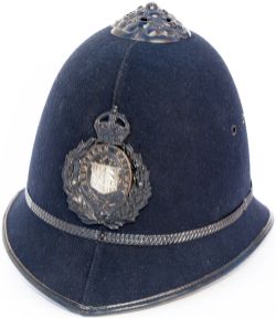 Southern Railway Police Helmet complete with Southern Railway helmet plate badge and marked inside