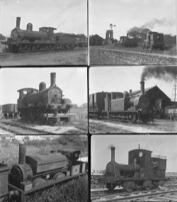 Qty 9 large format negatives. Shropshire & Montgomery Rly taken 28/8/26. Negative numbers within