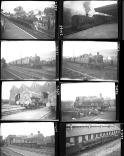 Approximately 43, medium format negatives. Includes Swansea East Dock, Danygraig, Landore,