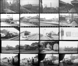 Approximately 100, 35mm negatives. Includes Chinley, Manchester, Wigan, Preston and Birkenhead etc