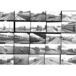 Approximately 44, 35mm negatives. Includes Templecombe, Stalbridge, Wincanton, Codford, Lymington