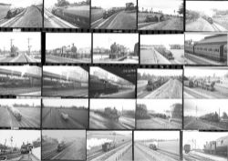 Approximately 44, 35mm negatives. Includes Templecombe, Stalbridge, Wincanton, Codford, Lymington