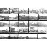 Approximately 130, 35mm negatives. Includes Glasgow, Aviemore, Tay Bridge, Stanley Jct etc taken