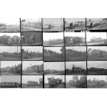 Approximately 100, 35mm negatives. Includes Hadley Wood, Stratford, Neasden and Met etc taken in