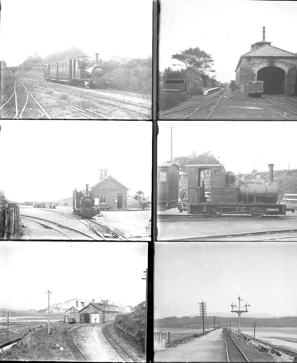 Approximately 21 large format glass negatives Talyllyn Rly and Festiniog Rly (narrow gauge) taken in - Image 2 of 2